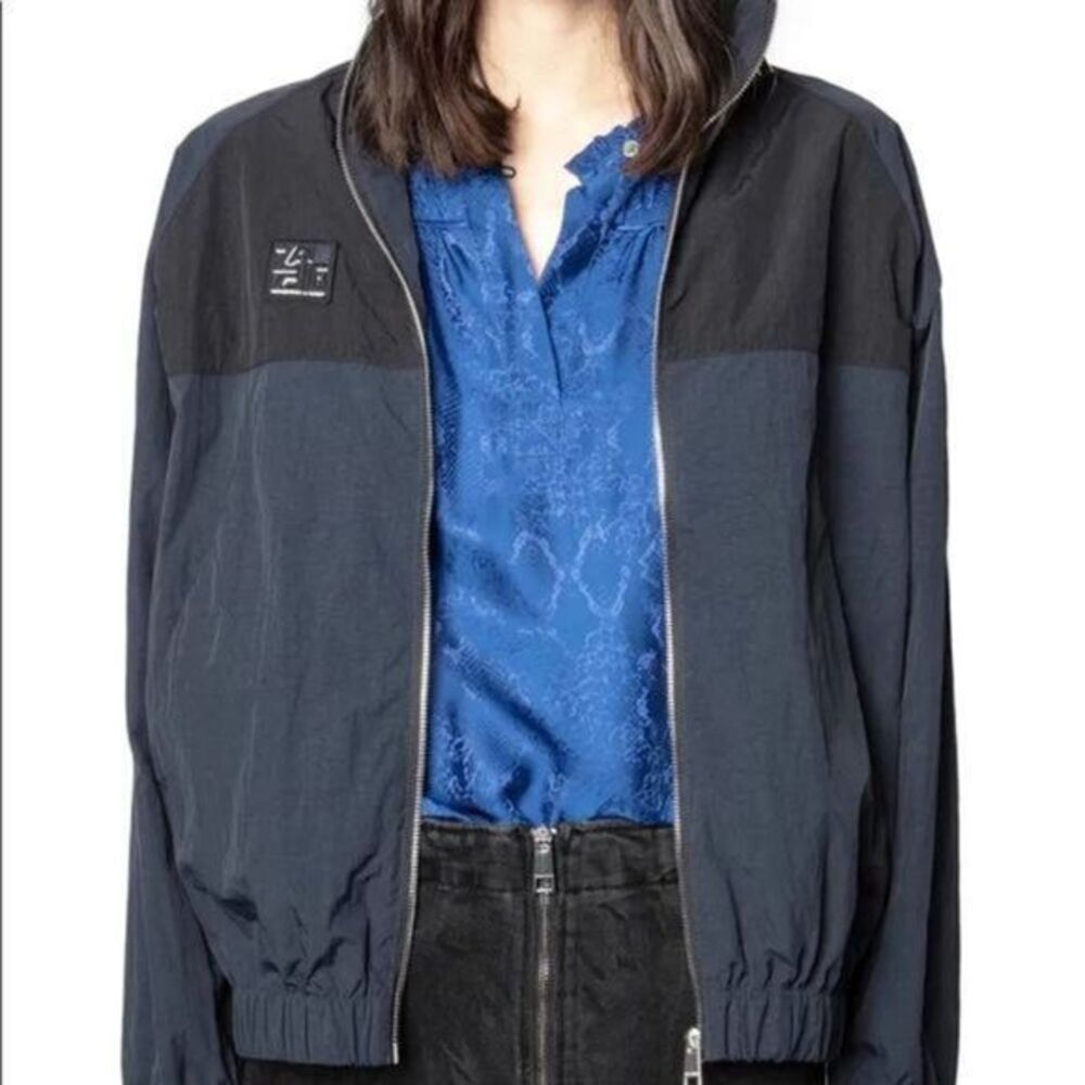 ZADIG&VOLTAIRE Kazes Water Repellent Nylon Jacket SMALL